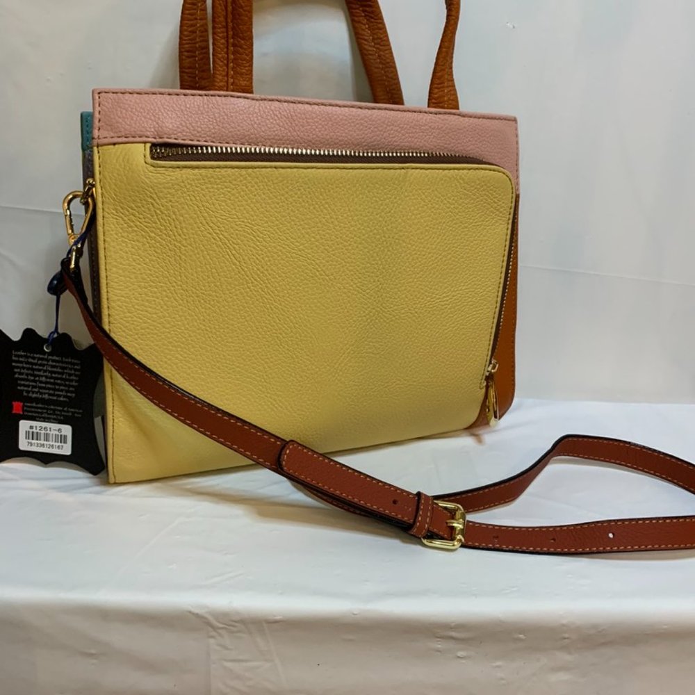 New Ameri Handbag Pastel -Patchwork - image 2